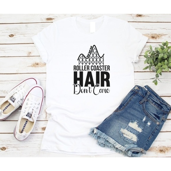 Gildan Other - Roller Coaster Hair Don_t Care Unisex T-shirt Gift For Fan